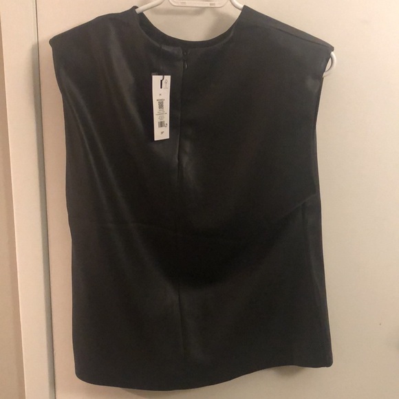 Brand new, never worn Dynamite, pleather shirt - Picture 2 of 5